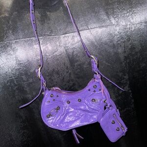 Xs Purple Balenciaga Bag